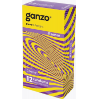 Презервативы "Ganzo Sense", тонкие, 12 шт.